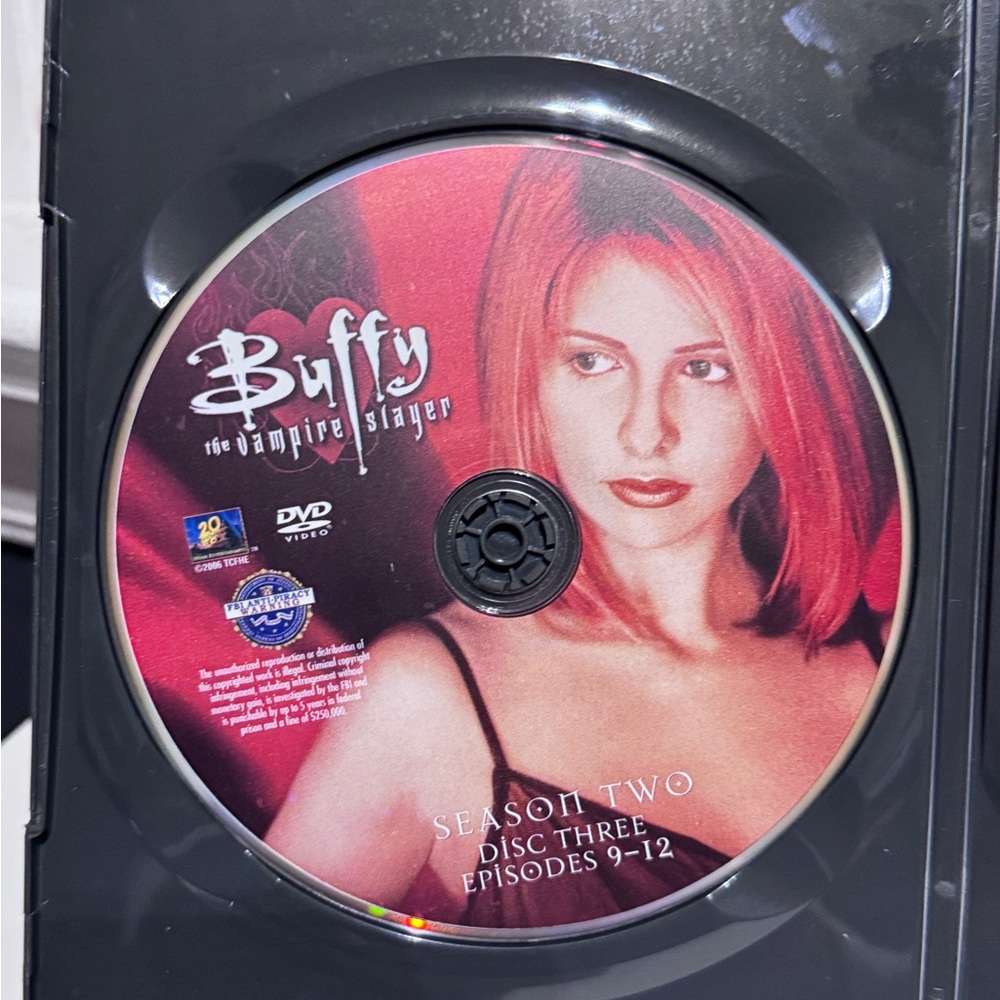 🩸✨ Buffy the Vampire Slayer – Season Two (DVD) High School Drama Meets Demons - Picture 12 of 16